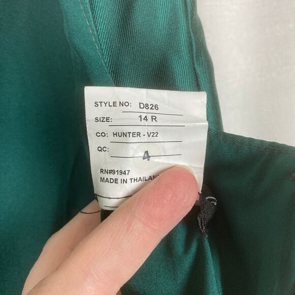 ALFRED SUNG Green Maxi Dress - Picture 7 of 16